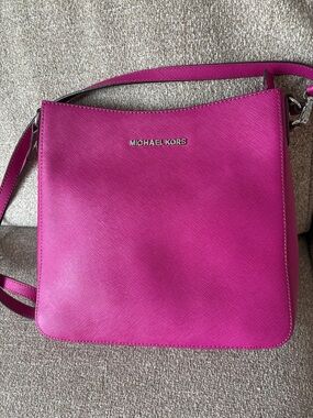 Michael Kors Magenta Crossbody Bag